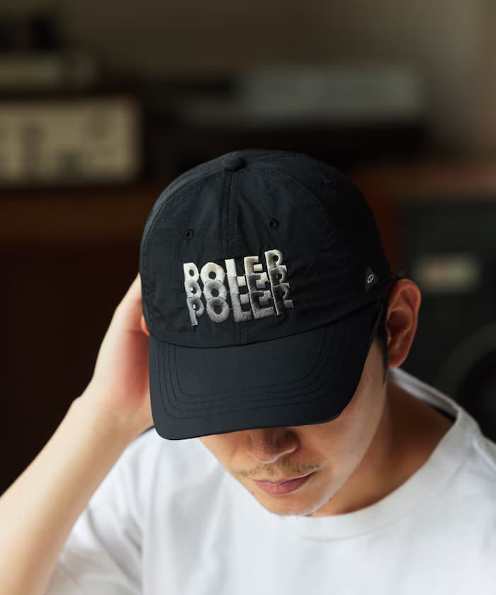 POLER × FREAK'S STORE 別注漸層LOGO棒球帽