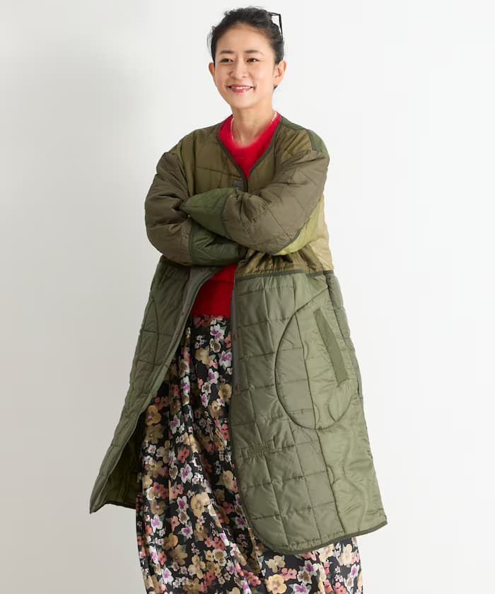 Vintage 重製 軍裝風 內裡羽絨外套
