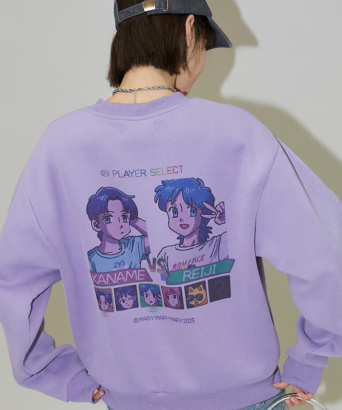 MARYMARYMARRY×PUBLUX 聯名限定 角色印花 衛衣/裏起毛【限定款】