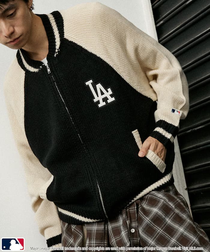 別注 ZIP KNIT CARDIGAN
