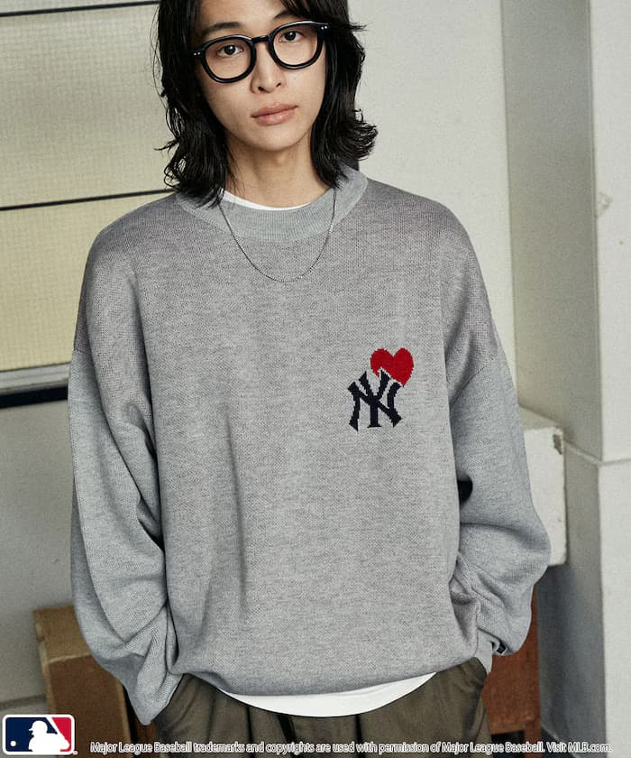 別注 HEART LOGO KNIT