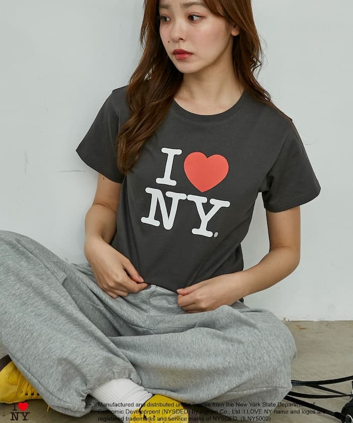 I LOVE NY 標誌印花 T恤 限定款
