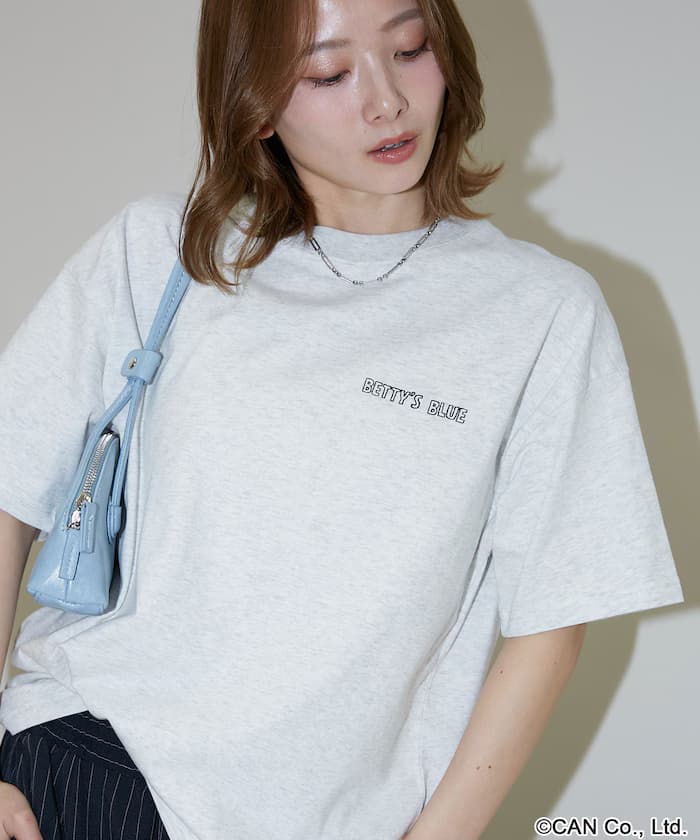BETTYS BLUE 背面印花 T恤 限定款