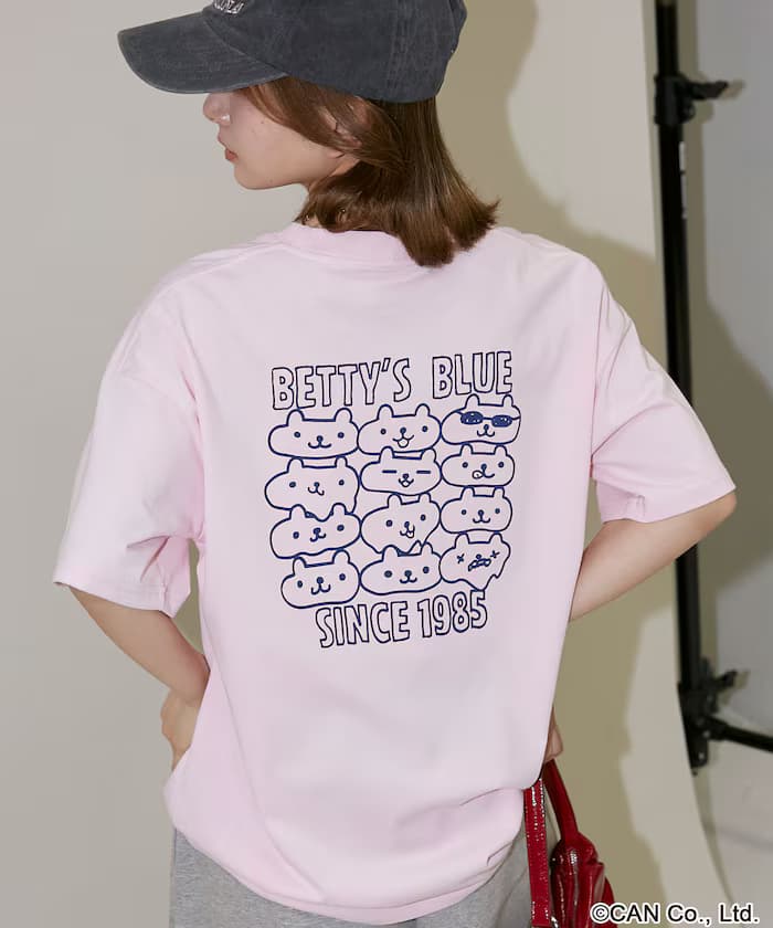 BETTYS BLUE 背面印花 T恤 限定款