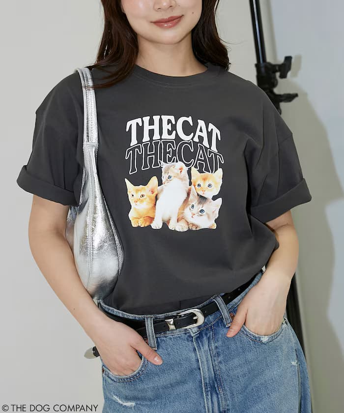 THE DOG / THE CAT 學院風 短袖T恤【限定款】