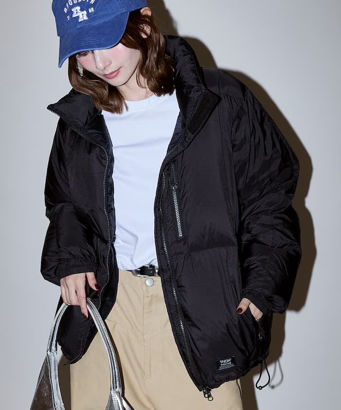 WORK W-ZIP VOLUME DOWN JACKET / 工裝 雙拉鍊 蓬鬆羽絨外套【限定款】