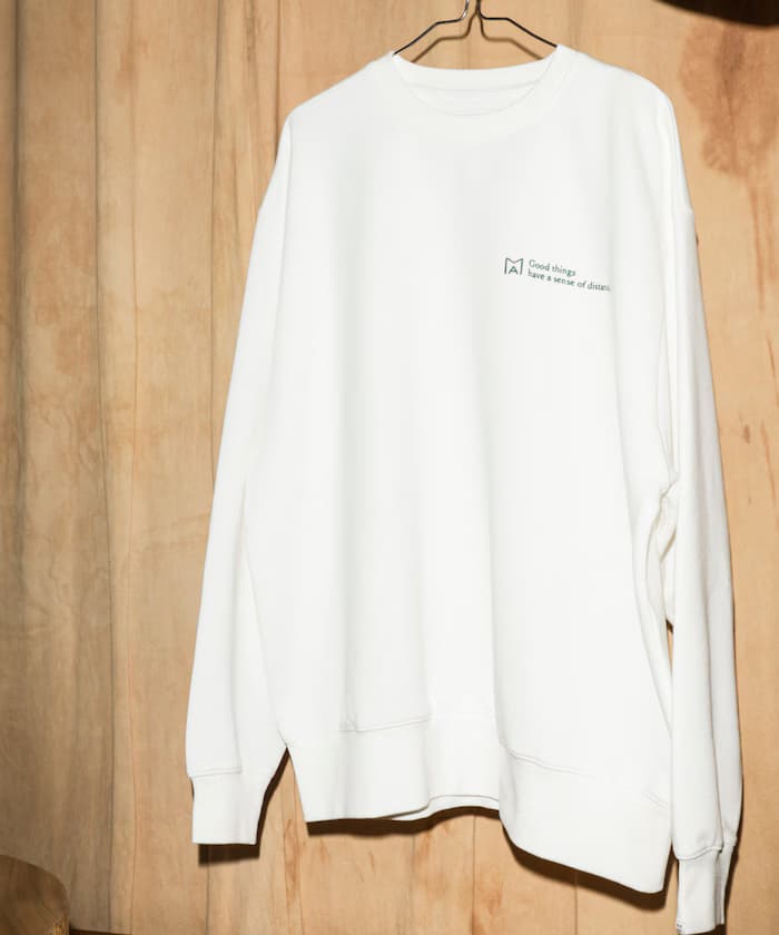 MA BASIC Logo刺繡 圓領大學T