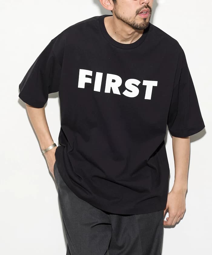 6盎司 前logo印花 圓領T恤 / 印花T恤 PR FIRST