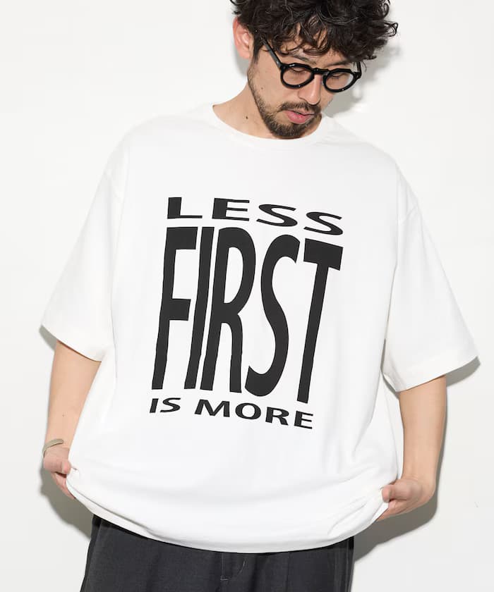 6盎司 前胸logo印花 圓領T恤 / 印花T恤 PRINT BIG FIRST
