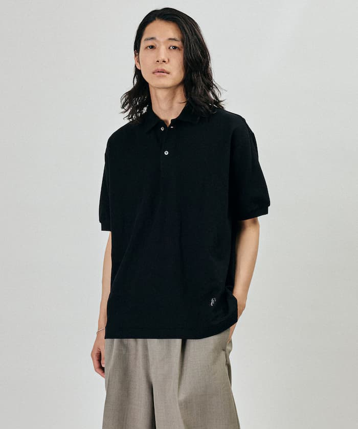 小標誌刺繡 珠地網眼 Polo衫