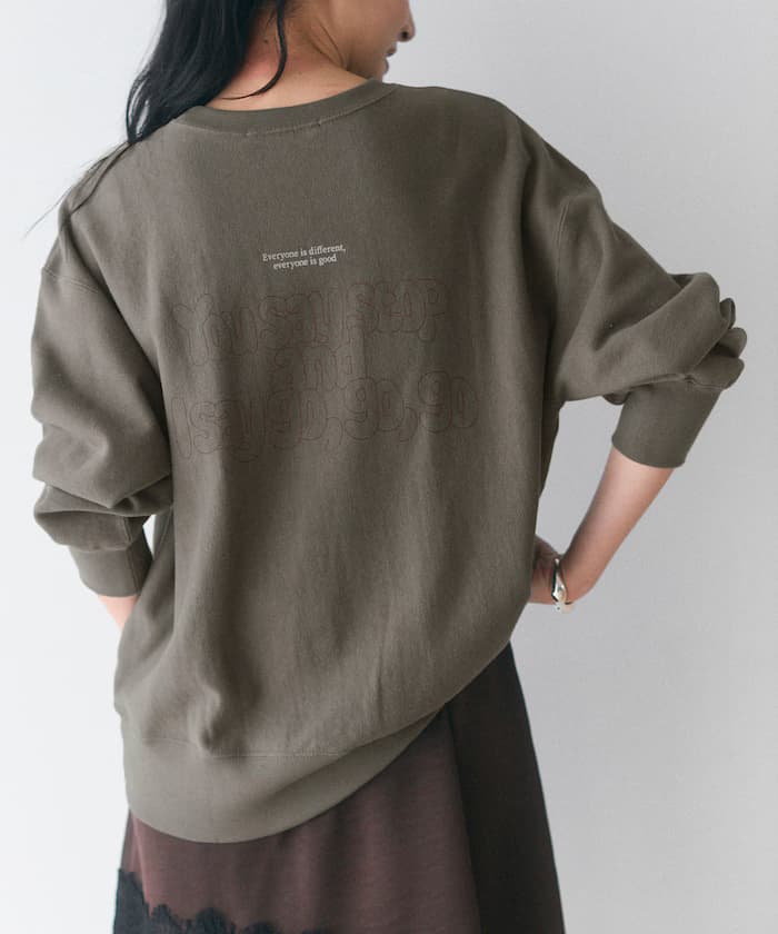Americana × Firsthand 聯名限定 裏毛 輪廓Logo印花 衛衣【限定款】