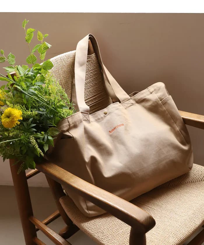 Americana × Firsthand 聯名限定 刺繡 托特包 L尺寸【限定款】