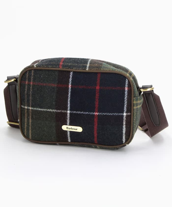 限定展開 contin tartan mini crossbody bag