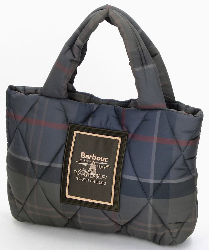 Tartan Arlene Mini Quilted Tote Bag 【限定展開】
