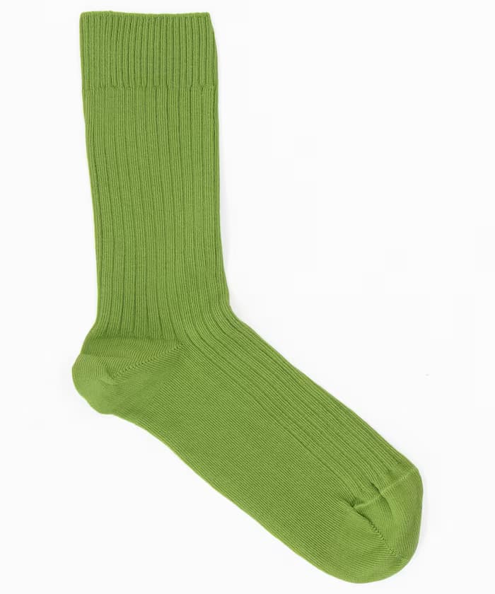 RIB OVERANKLE SOCKS 【限定展開】