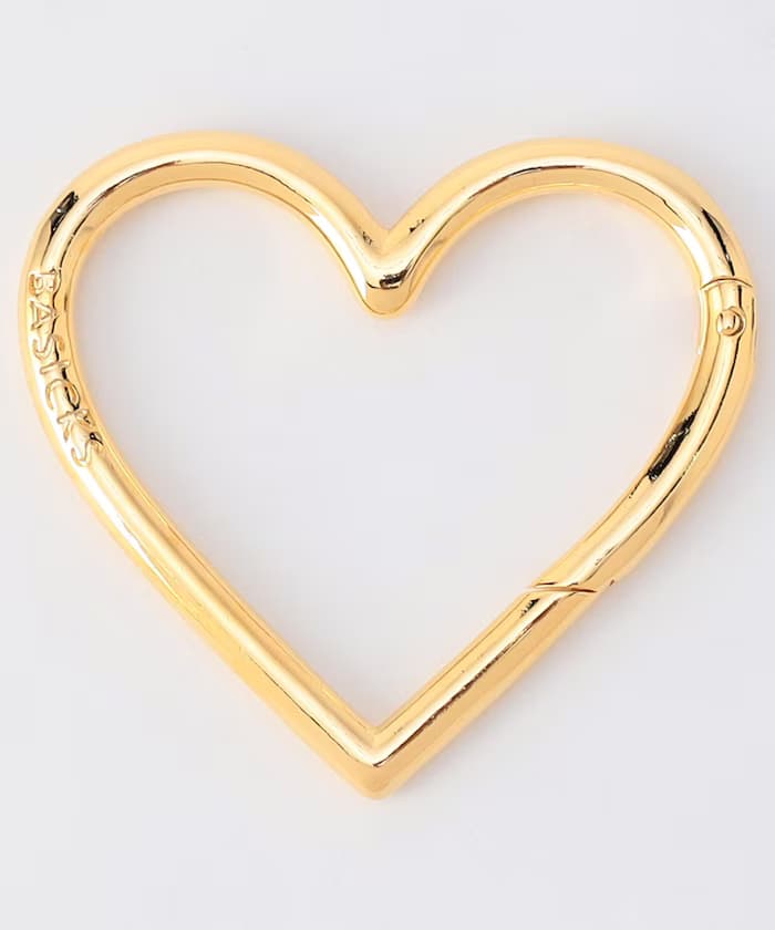 Gold Plating Heart Carbiner【限定展開】