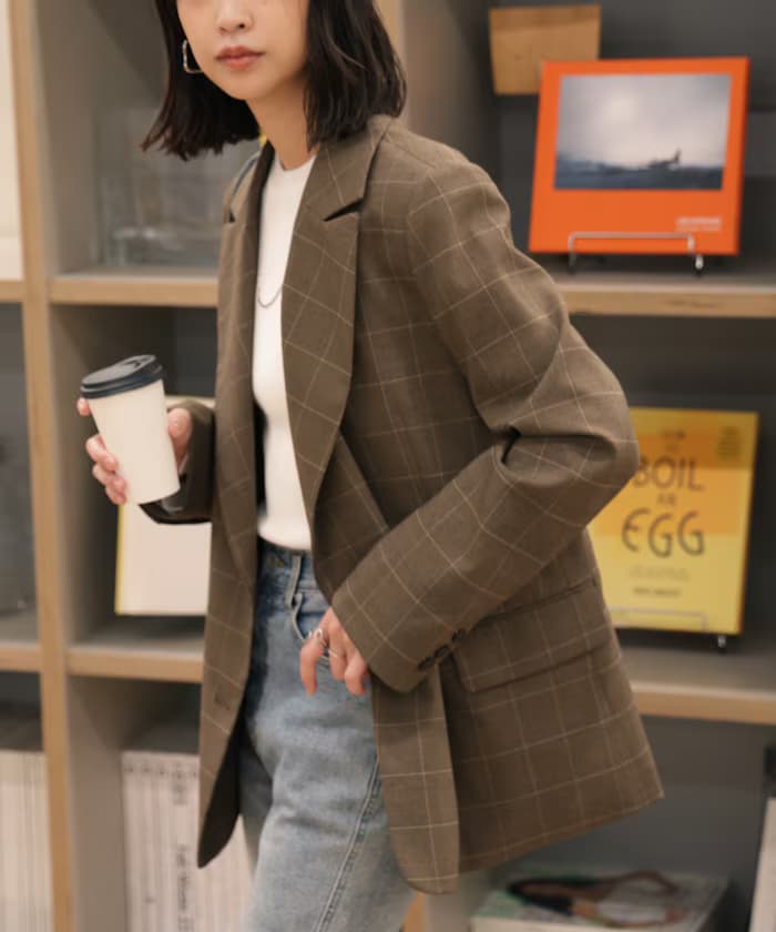 雙排釦西裝外套