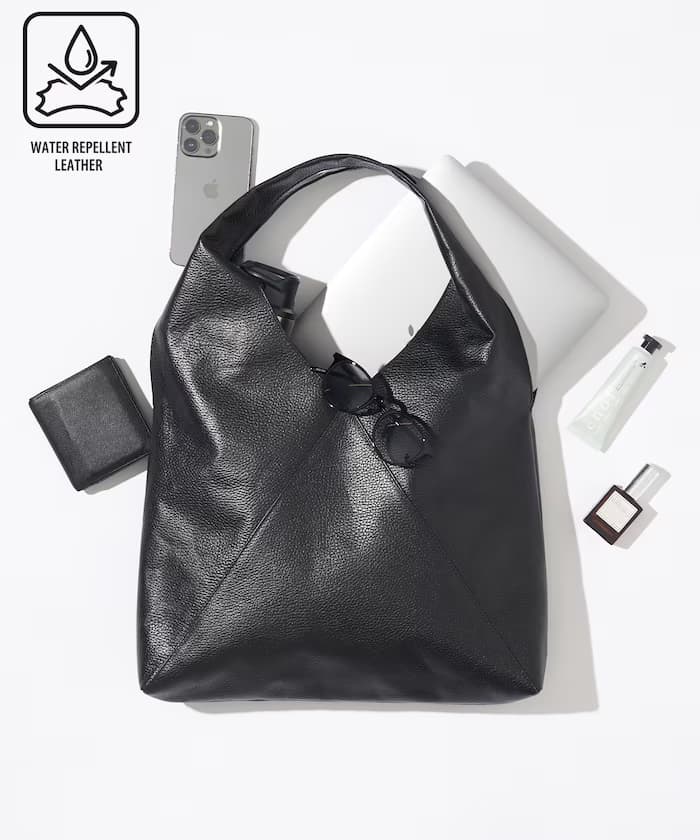 Triangle 皮革 Marche 手提包 — 2/5