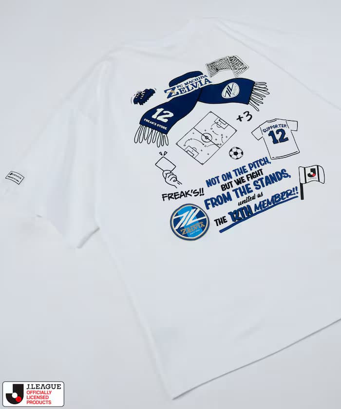 J.LEAGUE × FREAK'S STORE 聯名限定 支持者短袖TEE【FC町田澤爾維亞】