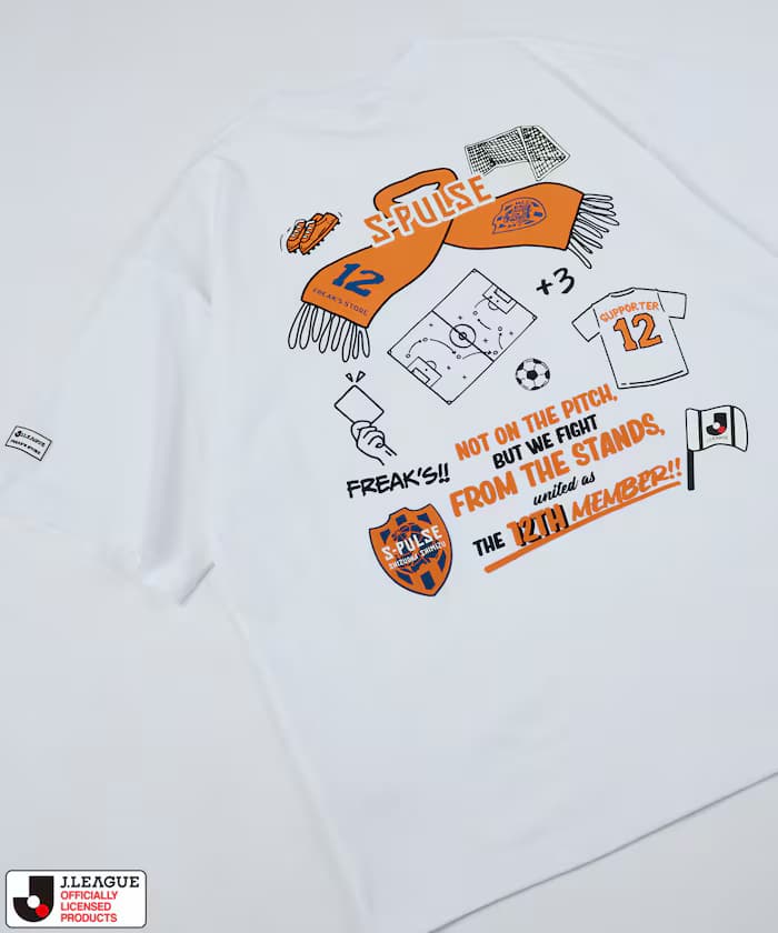 J.LEAGUE × FREAK'S STORE 聯名限定 口袋短袖T恤【清水埃斯帕爾斯】