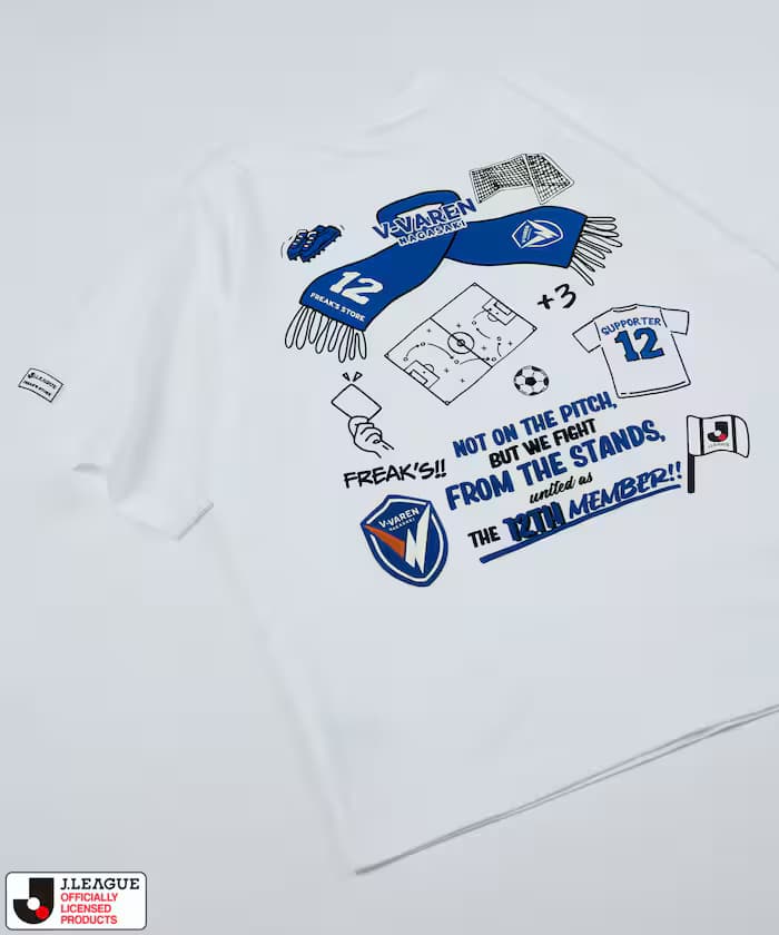 FREAK'S STORE × J.LEAGUE 聯名限定 口袋短袖T恤【長崎V皇者足球隊】