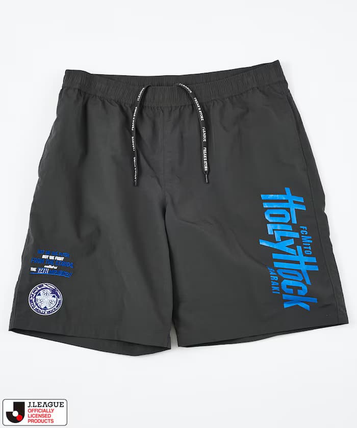 J.LEAGUE × FREAK'S STORE 聯名限定 SUPPORTERS NYLON SHORTS 【水戸聖德會】