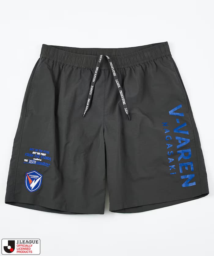 J.LEAGUE × FREAK'S STORE 聯名限定 SUPPORTERS NYLON SHORTS【V・Farren長崎】