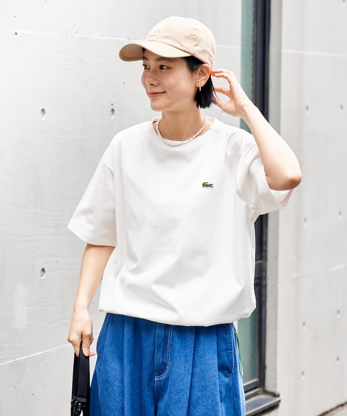 LACOSTE × FREAK'S STORE 限定款束繩短袖T恤