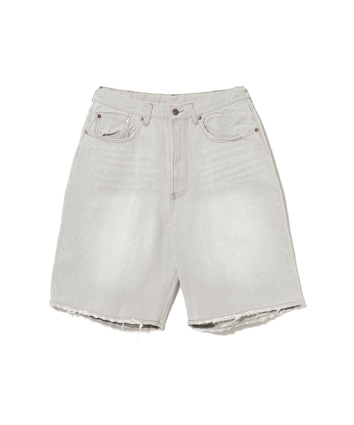 Damage Denim Shorts