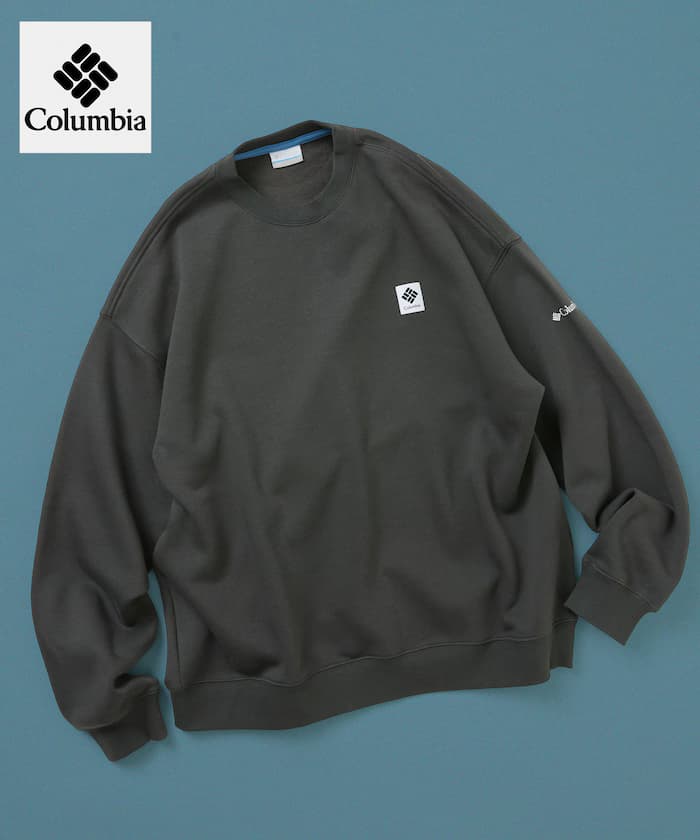 Columbia×FREAK'S STORE 聯名限定 帝王公園 小標誌Logo 圓領衛衣【限定款】