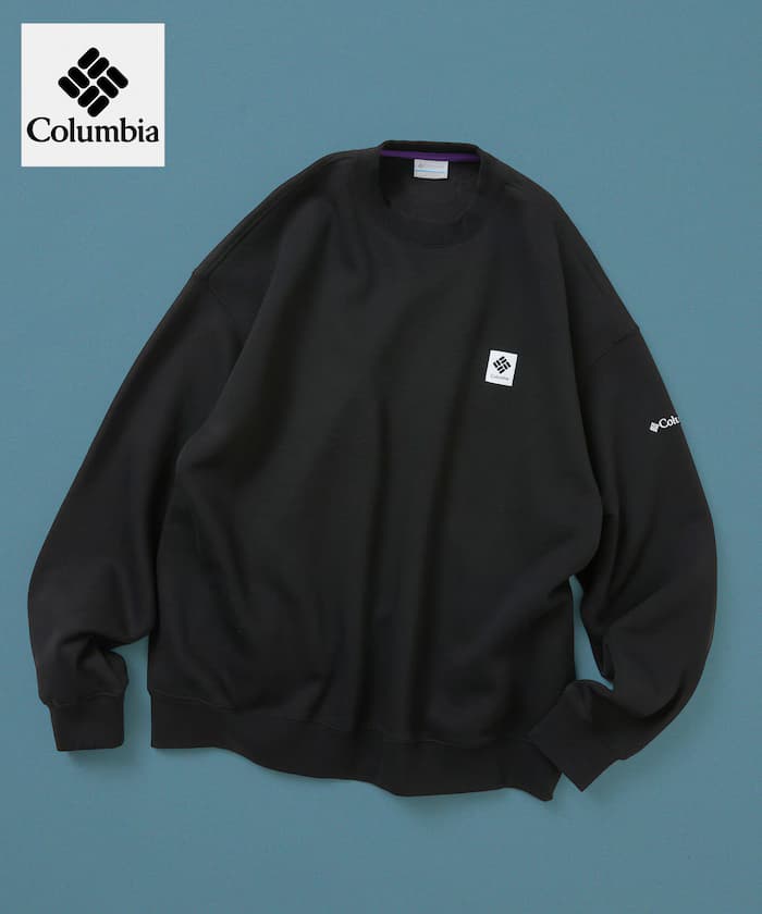 Columbia×FREAK'S STORE 聯名限定 帝王公園 小標誌Logo 圓領衛衣【限定款】