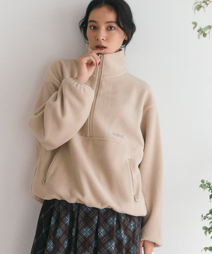 Americana × Firsthand 聯名限定 半拉鏈刷毛 套頭衫【限定款】