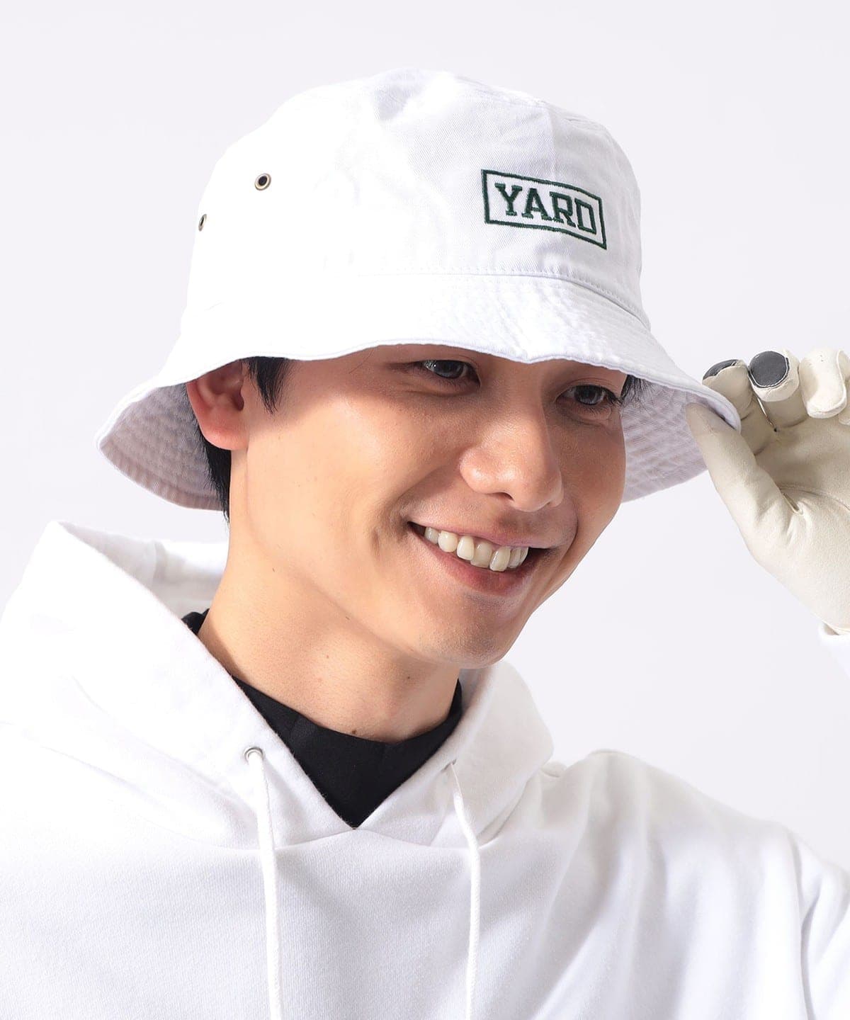 YARD logo鬥篷帽