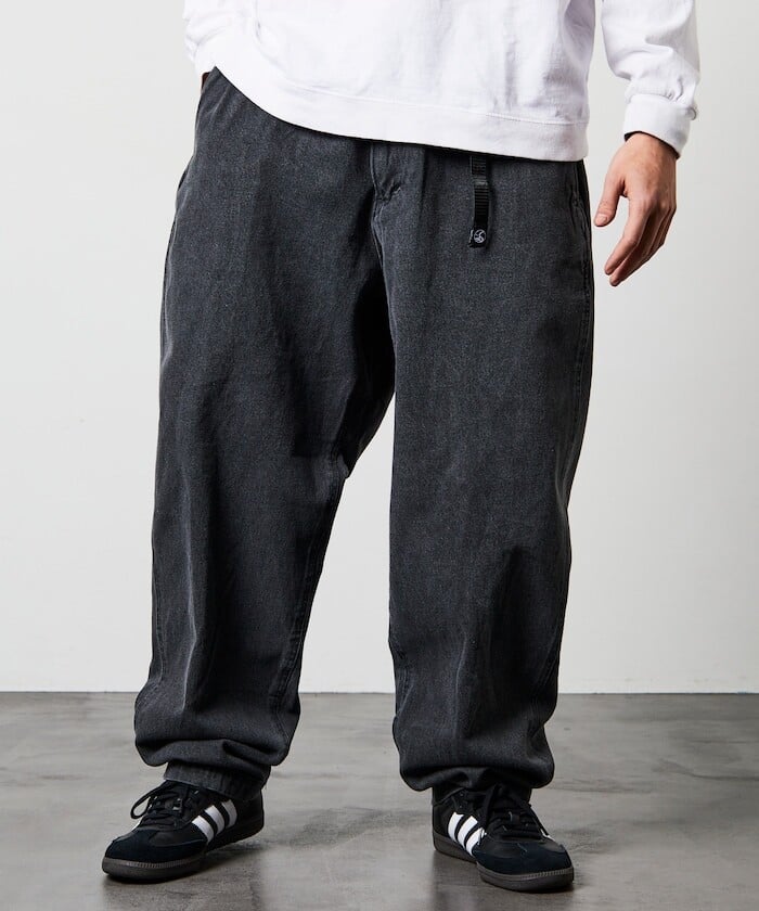 FREAKS STORE 寬版錐型褲(男女同款)