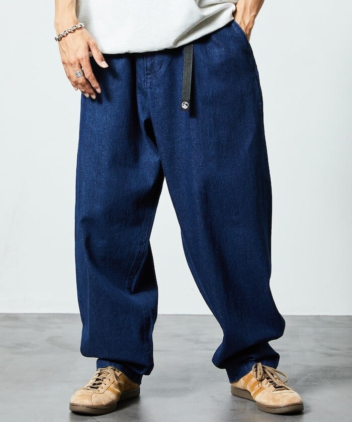 FREAKS STORE 寬版錐型褲(男女同款)