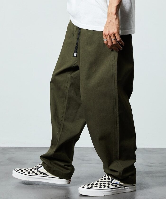 FREAKS STORE 寬版錐型褲(男女同款)