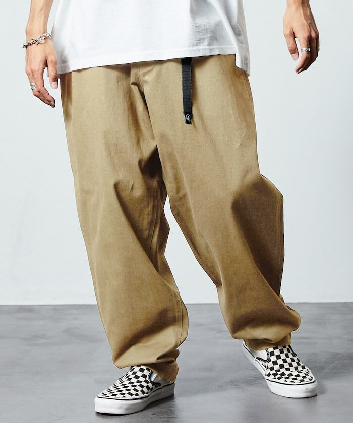 FREAKS STORE 寬版錐型褲(男女同款)