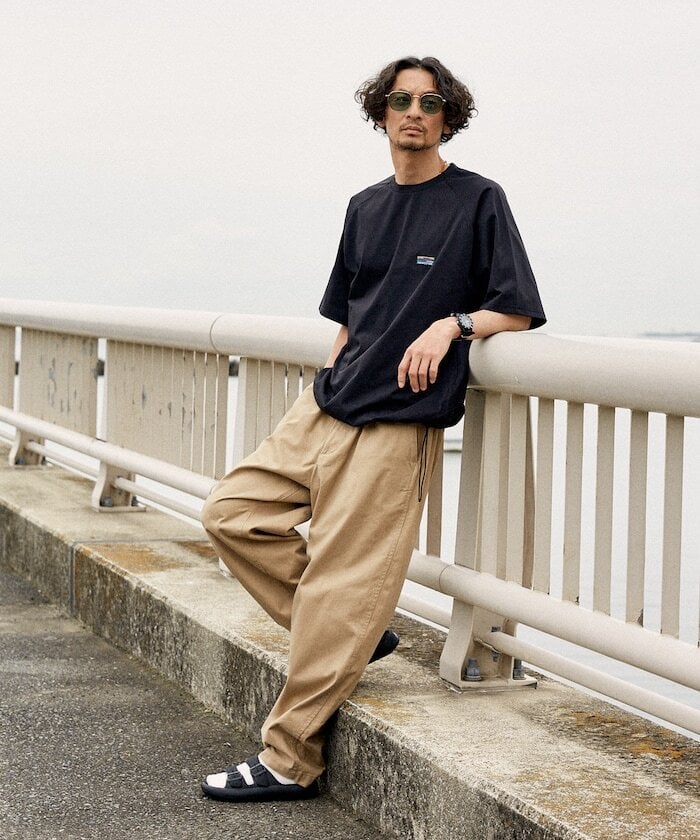FREAKS STORE 寬版錐型褲(男女同款)