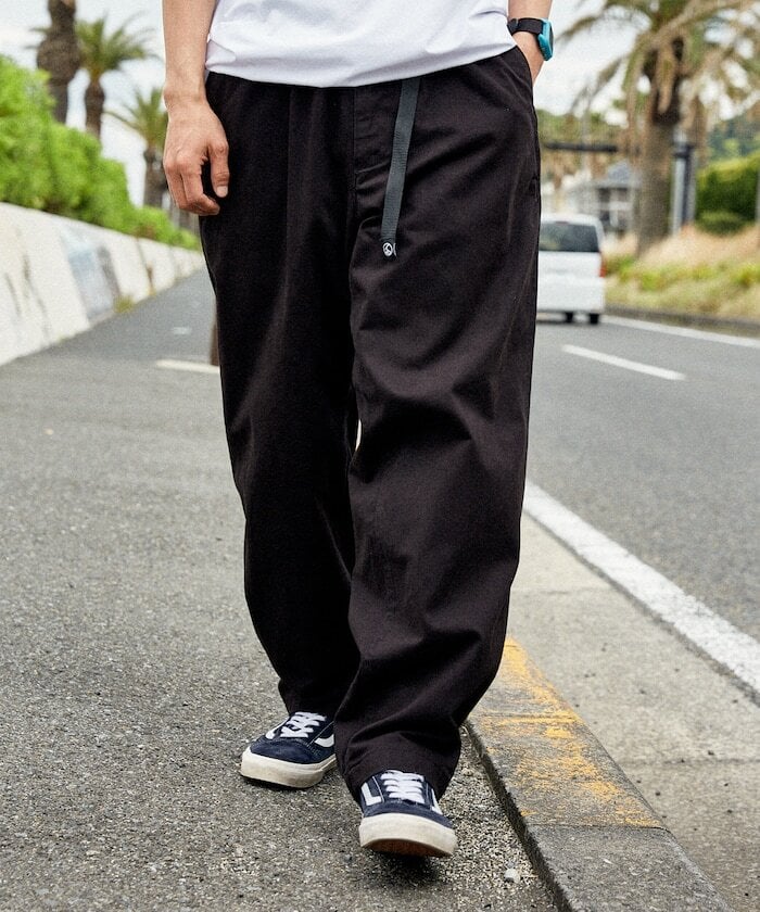 FREAKS STORE 寬版錐型褲(男女同款)